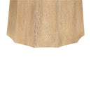 Modern furniture - Round Travertine Dining Table - www.oroatrade.com