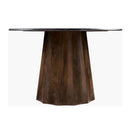 Hospitality furniture - Black Marble Round Dining Table - www.oroatrade.com