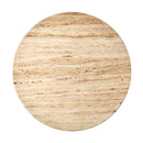 Modern furniture - Round Travertine Dining Table - www.oroatrade.com