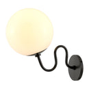 Modern European furniture - Wavy Iron Wall Lamp - www.oroatrade.com