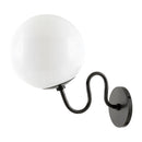 Modern European furniture - Wavy Iron Wall Lamp - www.oroatrade.com