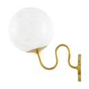 Modern European furniture - Wavy Iron Wall Lamp - www.oroatrade.com