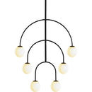 Contract furniture - Back Arched 6-Light Chandelier - www.oroatrade.com
