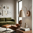 Contract furniture - Cream Metal Wall Lamp - www.oroatrade.com