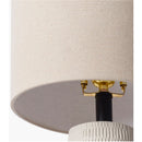Modern European furniture - Organic-Carved Base Table Lamp - www.oroatrade.com
