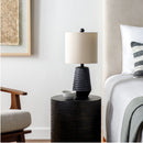 Modern European furniture - Organic-Carved Base Table Lamp - www.oroatrade.com