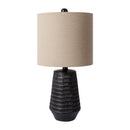 Modern European furniture - Organic-Carved Base Table Lamp - www.oroatrade.com