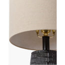 Modern European furniture - Organic-Carved Base Table Lamp - www.oroatrade.com