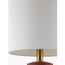 Modern European furniture - Organic-Carved Base Table Lamp - www.oroatrade.com