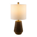 Modern European furniture - Organic-Carved Base Table Lamp - www.oroatrade.com