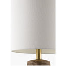 Modern European furniture - Organic-Carved Base Table Lamp - www.oroatrade.com