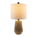 Modern European furniture - Organic-Carved Base Table Lamp - www.oroatrade.com