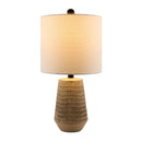 Modern European furniture - Organic-Carved Base Table Lamp - www.oroatrade.com