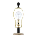 Modern European furniture - Organic-Carved Base Table Lamp - www.oroatrade.com