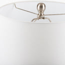 Modern European furniture - White Linen Ceramic Table Lamp - www.oroatrade.com