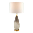 Hospitality furniture -  Frosted Black Glass Table Lamp - www.oroatrade.com