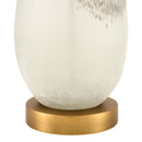 Hospitality furniture -  Frosted Black Glass Table Lamp - www.oroatrade.com