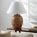 Contract furniture - Glazed Brick Accent Table Lamp - www.oroatrade.com