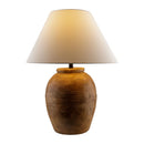 Contract furniture - Glazed Brick Accent Table Lamp - www.oroatrade.com