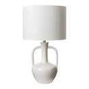 Hospitality furniture - White Ceramic Amphora Table Lamp - www.oroatrade.com