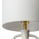 Hospitality furniture -  White Ceramic Amphora Table Lamp - www.oroatrade.com