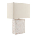 Hospitality furniture -  Brushed White Concrete Table Lamp - www.oroatrade.com