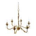 Modern European furniture - Flower-Inspired 6-Light Chandelier - www.oroatrade.com