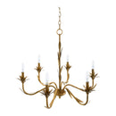 Modern European furniture - Flower-Inspired 6-Light Chandelier - www.oroatrade.com