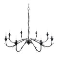 Modern European furniture - Flower-Inspired 8-Light Chandelier - www.oroatrade.com