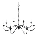 Modern European furniture - Flower-Inspired 8-Light Chandelier - www.oroatrade.com