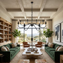 Modern European furniture - Flower-Inspired 8-Light Chandelier - www.oroatrade.com