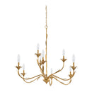Modern European furniture - Flower-Inspired 9-Light Chandelier - www.oroatrade.com
