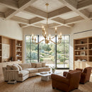 Modern European furniture - Flower-Inspired 9-Light Chandelier - www.oroatrade.com
