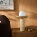 Contract furniture - Beige Accent Table Lamp - www.oroatrade.com