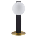 Hospitality furniture -  White Glass Modern Table Lamp - www.oroatrade.com