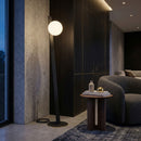 Hospitality furniture -  White Glass Modern Floor Lamp - www.oroatrade.com