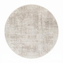 Hospitality furniture - Gray Viscose Blend Round Carpet - www.oroatrade.com