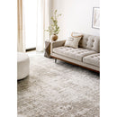 Modern European furniture - Gray Viscose Blend Carpet - www.oroatrade.com