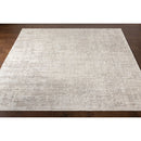 Modern European furniture - Gray Viscose Blend Carpet - www.oroatrade.com