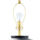 Hospitality furniture - Painted Ceramic Accent Table Lamp - www.oroatrade.com