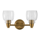 Modern European furniture - Gold Framed Glass Wall Lamp - www.oroatrade.com