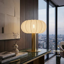 Hospitality furniture - Cream Cotton Accent Table Lamp - www.oroatrade.com