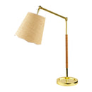 Hospitality furniture - Beige Jute Adjustable Table Lamp - www.oroatrade.com