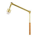 Hospitality furniture - Beige Jute Adjustable Table Lamp - www.oroatrade.com