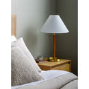 Hospitality furniture - White Linen Pull-Switch Table Lamp - www.oroatrade.com