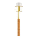 Hospitality furniture - Scalloped Beige Jute Table Lamp - www.oroatrade.com