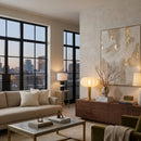Contract furniture - Black & White Marble Table Lamp - www.oroatrade.com