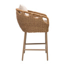 Contract furniture - Hand-Woven Wicker Outdoor Bar Stool - www.oroatrade.com