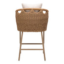 Contract furniture - Hand-Woven Wicker Outdoor Bar Stool - www.oroatrade.com