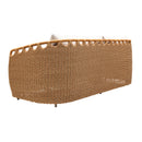 Contract furniture - Hand-Woven Wicker Outdoor Sofa - www.oroatrade.com